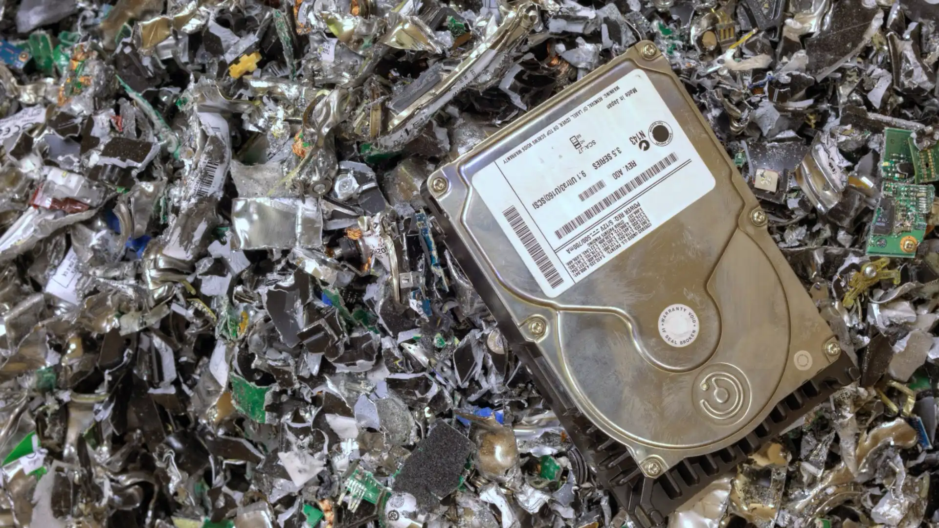Destroy data on your old media drives and recycle IT