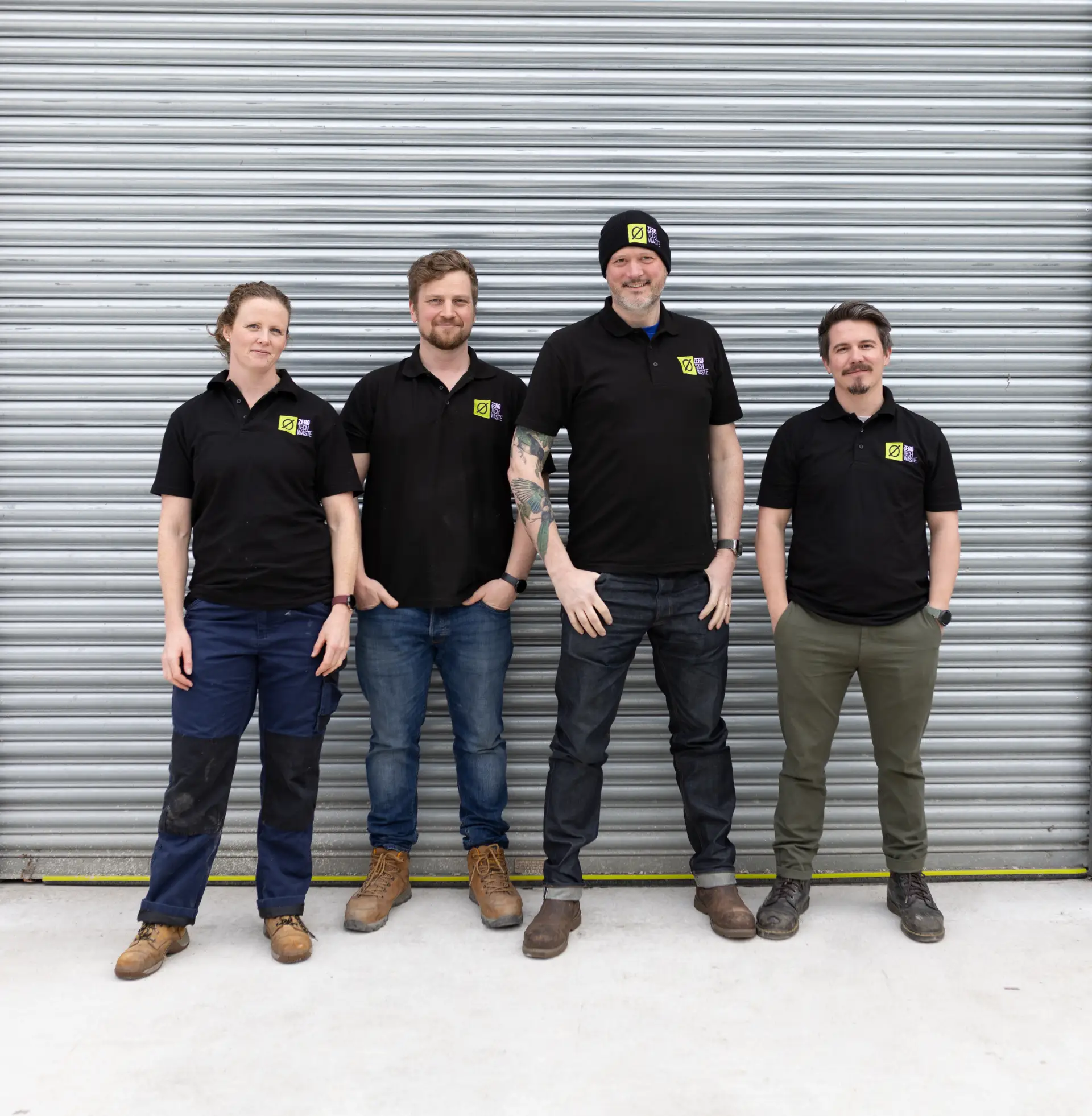 Zero Tech Waste team - experts in IT recycling