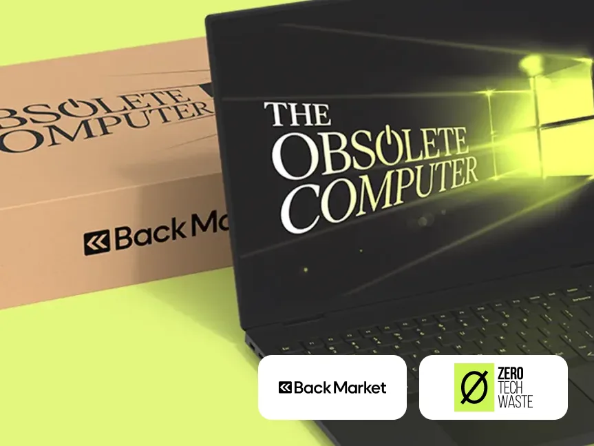 Back Market and Zero Tech Waste launch unique obsolete computer campaign